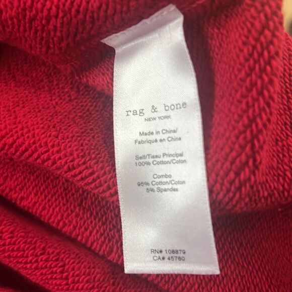 RAG & BONE NYC TERRY CLOTH SWEATER SIZE S/P - Picture 5 of 5